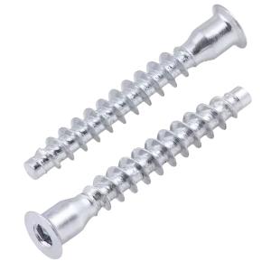 ART 7541 сталь М 5х50 Винт конфирмат с внутр. шестигр., цинк