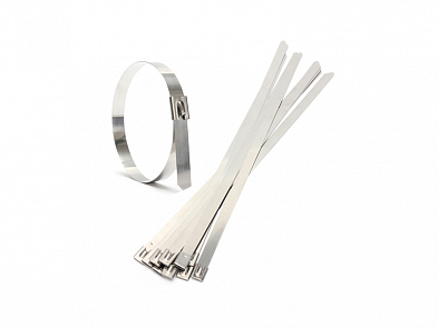 Стальные кабельные стяжки