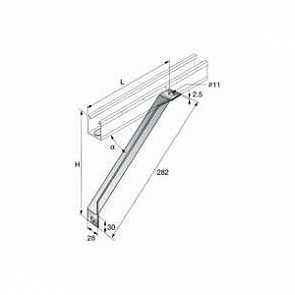 MM-AB Укосина для консолей