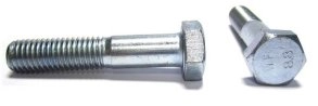 Болт мелкий шаг оцинкованный кл.пр 8.8 ГОСТ 7798-70