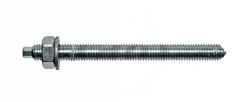 V-A Анкерная шпилька, оцинкованная сталь, 5.8